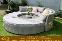 Nội thất mây nhựa ngoài trời sang trọng và bền đẹp