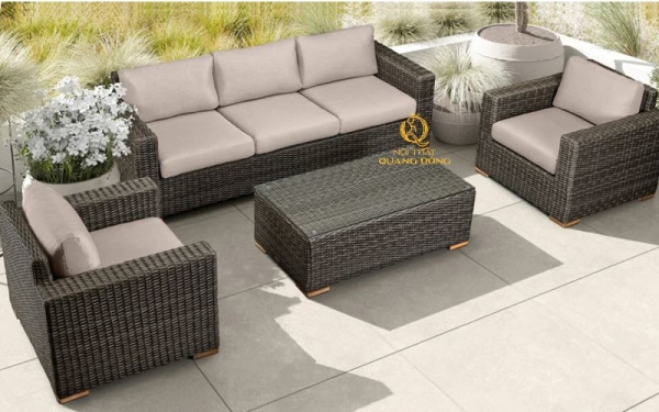 Sofa mây nhựa QD-723