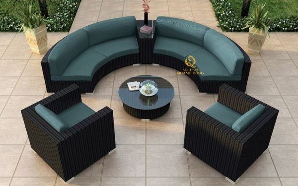 Sofa mây nhựa QD-731