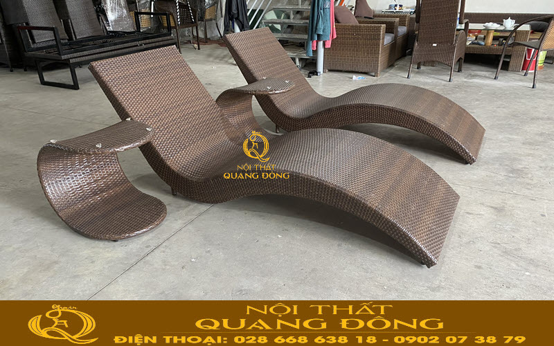 Ghế nằm hồ bơi QD-1251| mẫu ghế nằm hồ bơi cao cấp