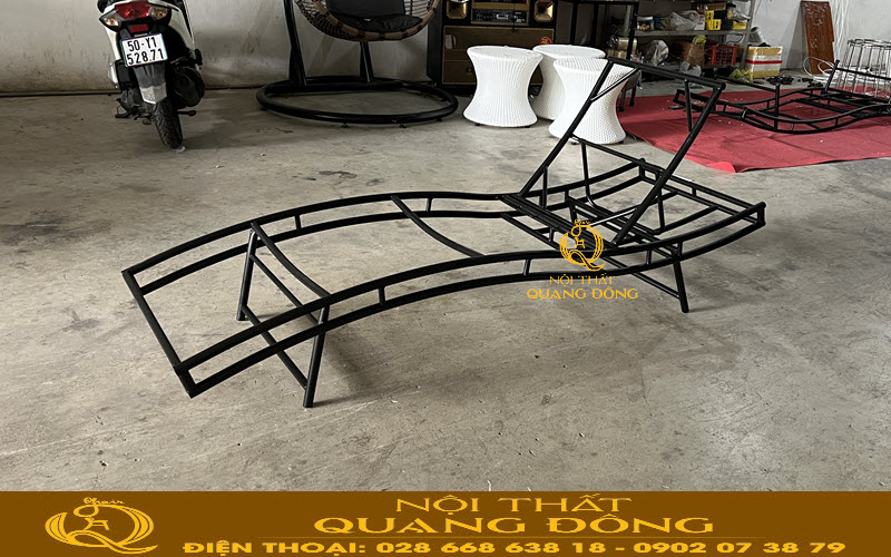 Hình ảnh khung sườn QD-1274 được ghi hình tại xưởng Nội thất Quang Đông 