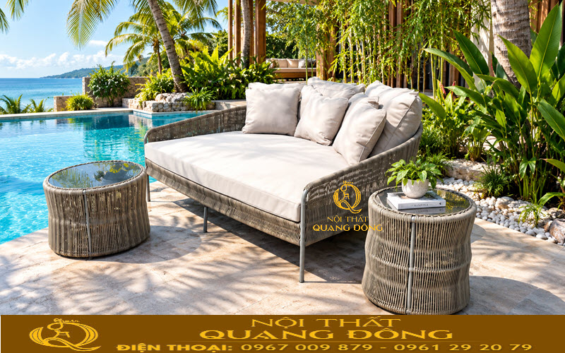 Giường tắm nắng QD - 548 mang gam màu sang trọng, hiện đại
