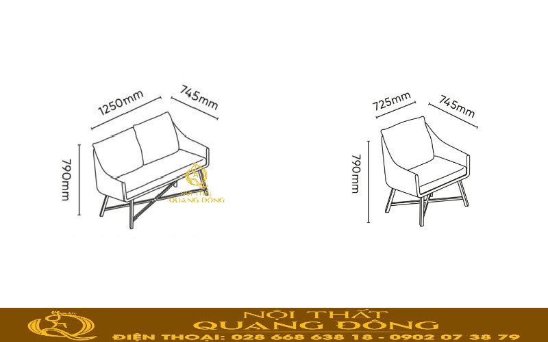 Sofa mây nhựa QD-667 sofa giả mây sử dụng mọi không gian
