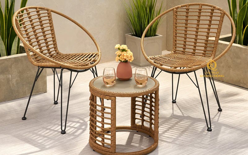 mẫu ghế đan lóng chắc chắn