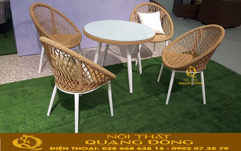 Mẫu ghế cafe ngoài trời