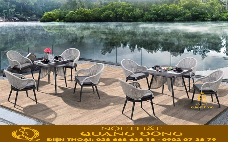 Bàn ghế QD - 376 phù hợp mọi không gian Bàn ghế QD - 376 phù hợp mọi không gian