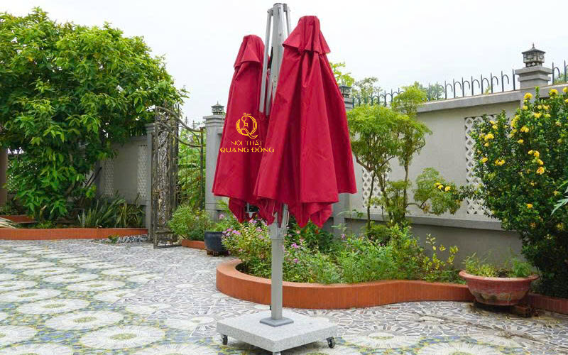 Cơ chế đóng mở linh hoạt, an toàn của dù đôi lệch tâm